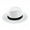 White, variant on Panama Straw Hats for Women Men Summer Beach Sun Hat Wide Brim Fedora Cap UPF50+