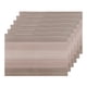 thumbnail image 1 of Juego de 6 manteles individuales REGALWOVEN de vinilo para mesa de comedor, café 18'x12', 1 of 6