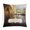 Pattern-1, variant on Pillow Protector Realistic Watercolor Painting Of London Red Double Decker Bus Modern Pillow Cover 16"x16" for Couch Sofa Bed London State Building Decorative Throw Pillow Covers