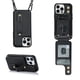 thumbnail image 1 of Funda MYBAT Clutch cartera para iPhone 15 PRO MAX Negra colgante negro, 1 of 8