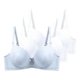 thumbnail image 3 of Tauxra Bras for Women,Casual Plus Size Bra with Support and Lift,3 Pcs Women's Bra, 3 of 3