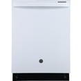 thumbnail image 3 of GE 24" Built-In Top Control Dishwasher with Stainless Steel Tall Tub White - GBT640SGPWW, 3 of 4