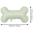 thumbnail image 2 of Shisuyan 1 Set Lovely Bone Shaped Balloons Scene Balloon Decors Dog Paw Pattern Balloons, 2 of 8