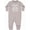 AC-Heather Grey, variant on Chess Player Childs Game Baby Fleece Romper