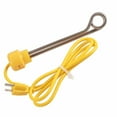 thumbnail image 4 of Immersion Heater, Stainless Steel 1000W Portable Immersion Boiler, For Home Heating Coffee Tea Drinking Office 1.5m EU Plug 220-250V,US Plug 110-125V, 4 of 8