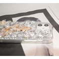 thumbnail image 4 of Luxury Bling Diamond Rhinestone Gemstone 3D Butterfly and Rose Flower Gemstone Soft TPU Back Cover Case for Women Girls with iPhone 12 /iPhone12 Pro 6.1", 4 of 10