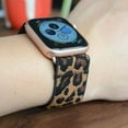 thumbnail image 7 of LEIXIUER Scrunchie Strap Compatible with Apple Watch Band 45mm 41mm 44mm 40mm 49mm Bohemia Elastic Belt Solo Loop Bracelet iWatch 3 4 5 SE 6 7 8 9 Band, 7 of 7