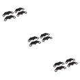 thumbnail image 4 of 1/2/3 Front Brake Pads For Cfmoto Atv X5 For X6 X8 Rancher Utv Disc, 4 of 4