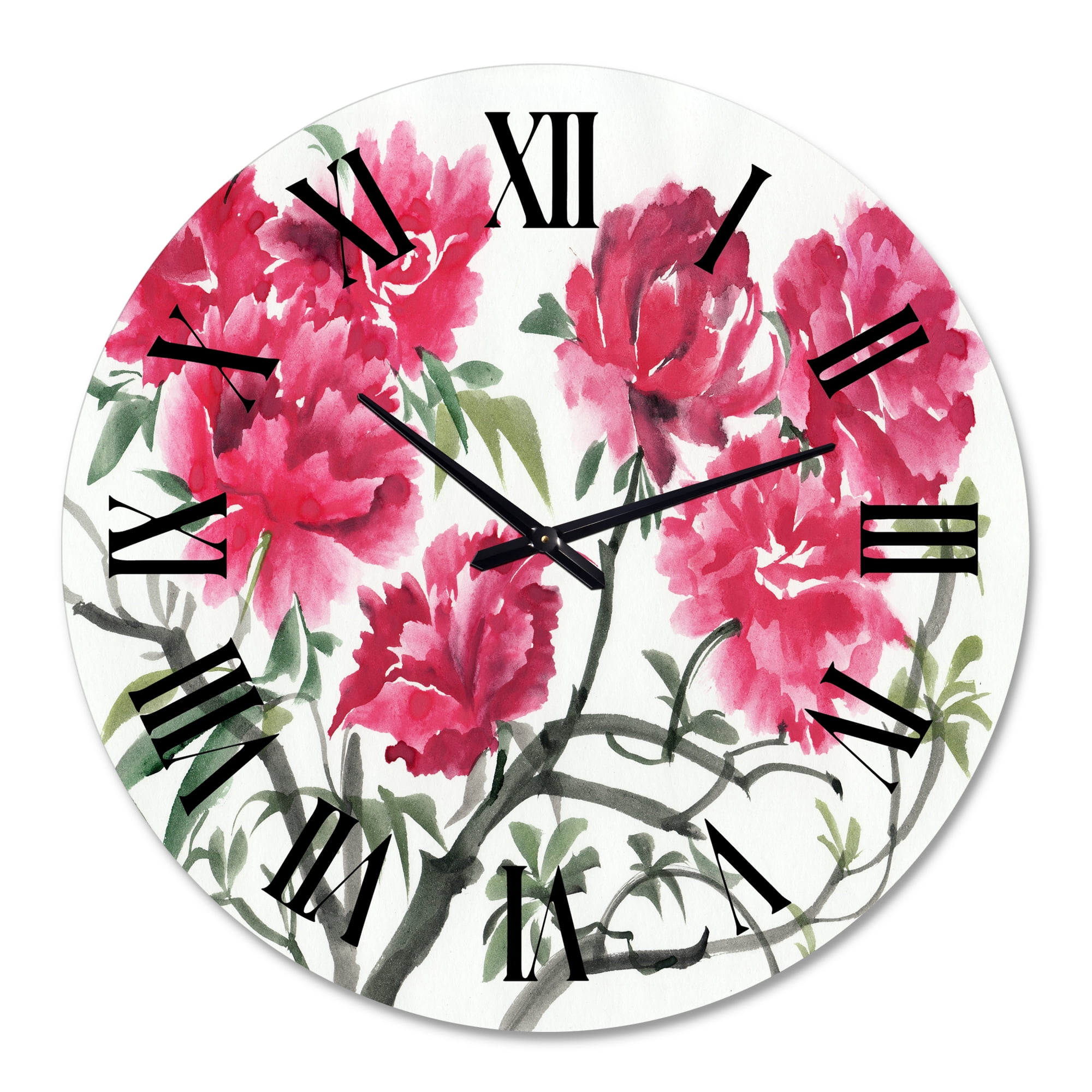 Designart 1 in Quartz Traditional Wall Clock
