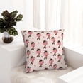 thumbnail image 5 of Wukai Dachshund Dog Heart Premium Polyester Fleece Pillow Covers with Hidden Zipper Closure,Luxuriously Soft and Durable-26"x26", 5 of 7