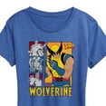 thumbnail image 3 of Marvel Wolverine - Vs Villains - Women's Short Sleeve Graphic T-Shirt, 3 of 5