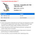 thumbnail image 2 of Fuel Pump - Compatible with 1980 - 1982 Ford F-250 1981, 2 of 2