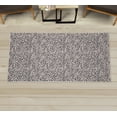 thumbnail image 1 of Greek Decorative Rug, Tile Mosaic Design Pattern in Antique Meander and Camo Design Effect Artwork Print, Quality Carpet for Bedroom Dorm and Living Room, 6 Sizes, Charcoal Grey, by Ambesonne, 1 of 1