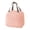 Pink, variant on JHyouerji Large Capacity Insulated Lunch Cooler,Blue Waterproof Oxford Carry Handbag 9x8x6 Inch for Travel Park Office Picnic Food Organizer