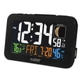 thumbnail image 4 of La Crosse Technology Color LED Alarm Clock with USB charging port, Black, 617-1485B, 4 of 7
