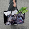 thumbnail image 7 of Horse Large Capacity Foldable Reusable Oxford Cloth Laundry Basket - Multipurpose Tote Bag, Shopping Bag, Picnic Basket, 7 of 7
