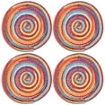 thumbnail image 1 of Miangastore 4 Pcs Napperons Style Adorable Isolation Tapis Assiette Tasse sous-Verres Ménagers, 1 of 8
