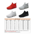 thumbnail image 2 of Ritualay Sneakers for Men Slip on Sneakers Wide Width Casual Mesh Sneakers Non-slip Running Shoes Spor Shoes Walking Shoes Comfortable Outdoor Flat Sneaker White 11, 2 of 9