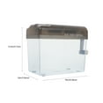 thumbnail image 2 of Supvox Portable Manual Shredder Black for Office Confidential Documents, 2 of 7