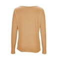 thumbnail image 4 of Long Sleeve Shirts for Women Long Sleeve Pleated V Neck Rib Knit Slim Fit Shirts Basic Tops 2025 Casual T Shirt Going Out Workout Outfits Womens Fashion Top Shirts, 4 of 6
