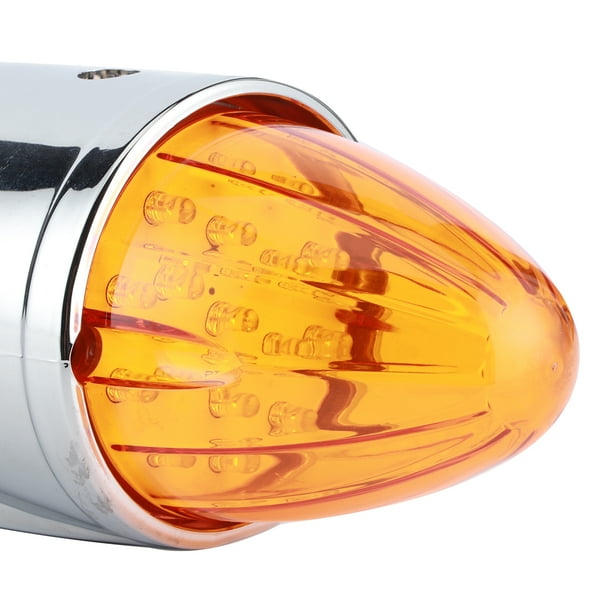 Luz marcadora de cabina, Lámpara marcadora de cabina de 24 V, Alto brillo para remolques Camiones de bajo consumo de energía,Luz de marcador de cabina Marcador de techo de cabina Lámpara de marcador d Higoodz Accesorio de coche