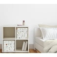 thumbnail image 2 of Sweet Jojo Designs Watercolor Floral Garden Sage Green Girl Fabric Storage Bins Set 2 Piece, 2 of 4