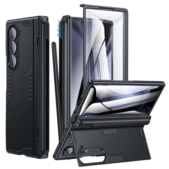 Funda de teléfono Kaiiecal para Samsung Galaxy Z Fold 6 negra