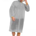 thumbnail image 2 of Happy Date 1PC Raincoat , Adults Emergency Waterproof Raincoat with Hood for Camping, Hiking, Sport or Outdoors, 7 Colors, 2 of 5