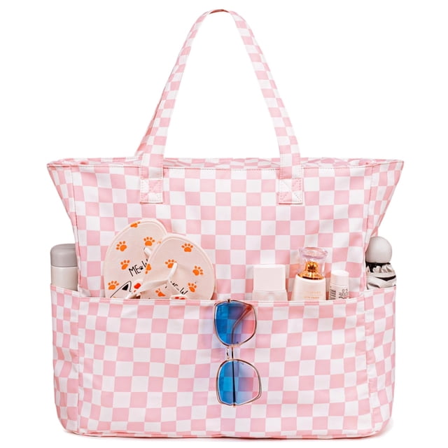 Bolsas impermeables de playa y piscina para mujer y mujer, extragrandes, bolsa de mano para gimnasio con compartimento húmedo para viajes de fin de semana