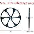 Ruota Posteriore In Alluminio CDHPOWER 26″ – Solo Cerchio Per Freno A Disco – 135mm - Foto 1