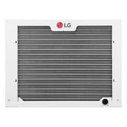 LG 7,600 BTU 115V Window-Mounted Air Conditioner with 3,850 BTU Supplemental Heat Function, LW8023HR