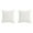 White-2PCS, variant on 2PCS Corduroy Throw Pillow Covers 18x18 Inch Soft Throw Pillow Cases Decorative Cushion Covers for Living Room Couch Bed Sofa Farmhouse Boho Home Decor Fall Autumn Decor