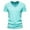 Mint Green, variant on Krdevn Mens Casual Solid Color V Neck Short Sleeve T Shirt Top,L