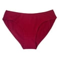 thumbnail image 2 of Washable Urinary Incontinence Potective Underwear for Women Leak Proof Absorbent Cotton Panties Red L, 2 of 3