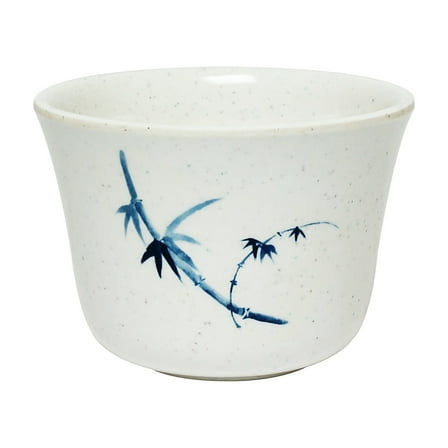 Excellante Blue bamboo melamine dinnerware collection 5 oz, 3 1/8" tea cup, comes in dozen