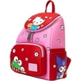 thumbnail image 5 of Loungefly Sanrio Hello Kitty & Friends Pink Mini Faux Leather Shell Backpack, 5 of 10