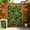 B, variant on Artificial Hedge Fence Expandable Faux Leaf Privacy Screen Panel Decorative Green Wall Garden Balcony Fence Divider Outdoor Patio Backyard Home Decor Trellis Covering Privacy Barrier Fence