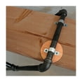 thumbnail image 6 of Highcraft 2-Hole Pipe Strap U Bracket, 1-1/2", Galvanized Steel-10 Pack, 6 of 6