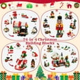 thumbnail image 3 of 24 Days of Christmas Advent Calendar 2023 6 In 1 Christmas Building Block Stem Toys 1123Pcs Christmas Countdown Calendar Building Sets Toys   Vacation Stocking Stuffers Gifts for Kids-B, 3 of 7