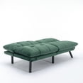 thumbnail image 2 of Emerald twin - sized folding convertible sofa bed with adjustable backrest and soft cover fits small apartment primary living space well, 2 of 6