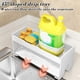 thumbnail image 5 of Estante De Cocina, Organizador De Fregadero, Almacenamiento De Encimera, Soporte Para Esponjas Y Paños De Cocina, Para Organización De Encimeras De Cocina, Negro, 5 of 7
