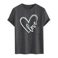thumbnail image 3 of PNTUTB Men's Fashion Valentine's Day Themed Prints Casual Loose Comfortable Short Sleeve Crew Neck T-shirt, 3 of 5