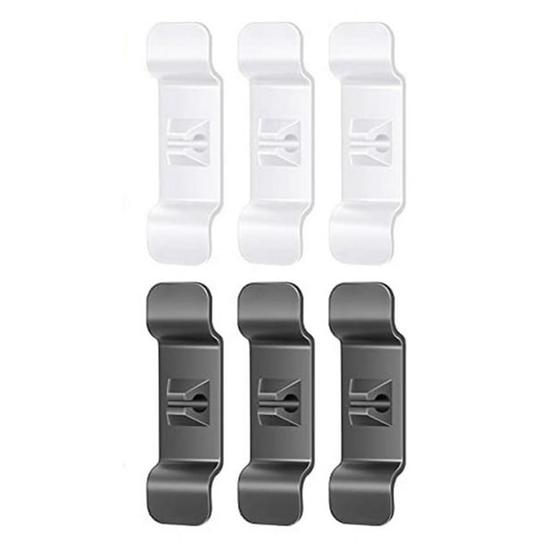 Organizador de cables para electrodomésticos de cocina, paquete de 6, soporte de plástico para cables, soporte para cables de electrodomésticos