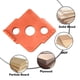 thumbnail image 4 of Herramientas de grabado de plantilla de arco para carpintería R Localizador de ángulo para mesas (naranja A) Ehuebsd Para estrenar, 4 of 6