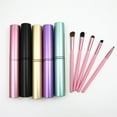 thumbnail image 3 of 5Pcs/set Compact Eye Makeup Brush Soft Makeup brush Bristle Hair Portable Cosmetics Eyeshadow Makeup Brush Kit, 3 of 8