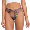 thumbnail image 1 of Fotbe Bottle Glass Red Wine Tanga Sin Costuras para Mujer con Estampado – Panties Invisibles, Transpirables y Cómodos para Uso Diario-Small, 1 of 6