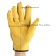 thumbnail image 3 of Guantes de cuero, 1 par de guantes de trabajo de cuero de 2 capas Guantes de protección laboral diseñados para profesionales, 3 of 9