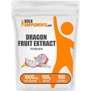 BulkSupplements Dragon Fruit Extract Powder - 1g per Serving - 100 Grams (3.5 oz) - 100 Servings