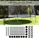 thumbnail image 1 of 12 Piezas de Trampolín CUTICAT Negro Espaciadores de Espacio para Poste, 1 of 7