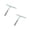 U_2PC, variant on TASTAN Shower Glass Cleaner Squeegee Silicone Window Squeegee - 12" Dual-Sided Shower Glass Cleaner with Ergonomic Handle Streak-Free Cleaning Tool Glass Squeegee Bathroom Shower B